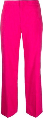 High-Waisted Tailored Trousers-BG