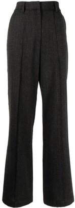 High Waisted Tailored Trousers-AB