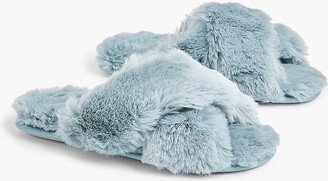 Faux-Fur Slippers