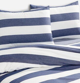 Full/queen duvet set in heritage stripe