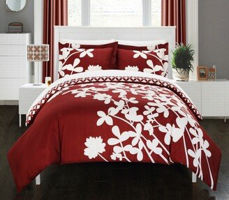 Calla Lily 7 Pc Queen Duvet Set