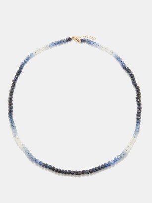 Arizona Sapphire & 14kt Gold Necklace