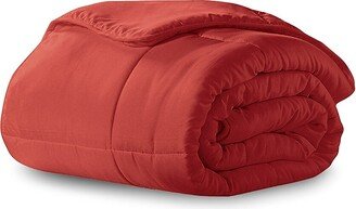 Ella Jayne Microfiber Down-Alternative Solid Comforter-AA