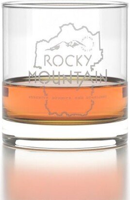 Rocky Mountain Rocks Glass