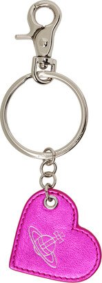 Pink Orb Keychain