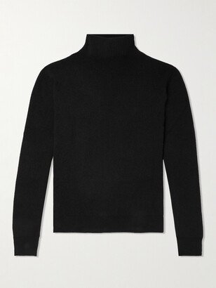 Daniel Ribbed Cashmere Mock-Neck Sweater