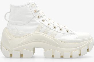 ‘Nizza Hi XY22’ Platform Sneakers - White