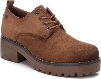 Women's Suede Lace-Up Oxfords