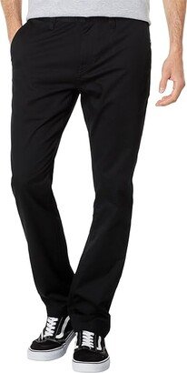 Frickin Slim Stretch Chino Pants (Black 1) Men's Casual Pants