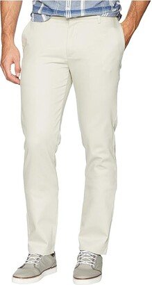 Slim Tapered Signature Khaki Lux Cotton Stretch Pants - Creaseless (Cloud) Men's Casual Pants