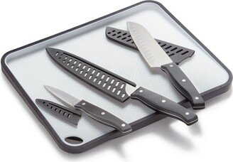 7-Pc. Kitchen Knife, Sheath & Board Set, Created for Macy's