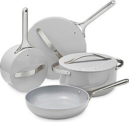 Caraway Non-Toxic Ceramic Non-Stick Cookware 7-Piece Set