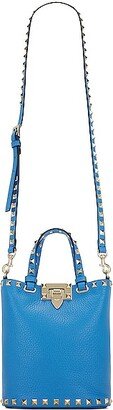 Rockstud Bucket Bag in Blue