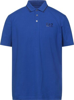 EA7 Polo Shirt Bright Blue