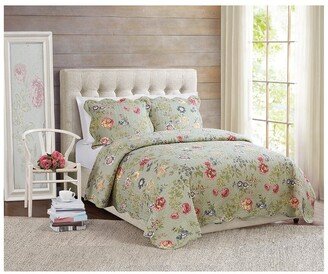 American Traditions Twin Quilt With Pillow Sham