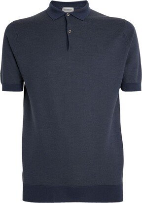 Cotton Piqué Polo Shirt-AB