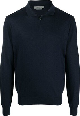 Long-Sleeve Polo Shirt-AO