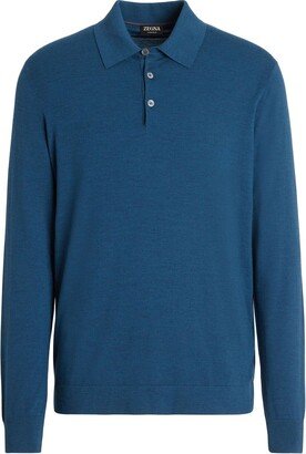 12milmil12 Wool Polo Shirt