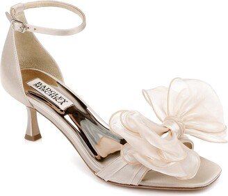 Nelly Satin Heeled Sandal-AC