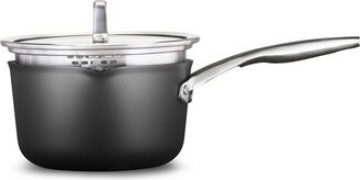 Premier with MineralShield Nonstick 3.5qt Space-Saving Sauce Pan with Lid