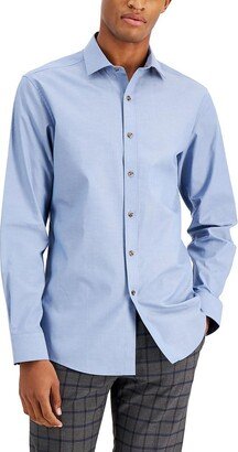 Mens Organic Cotton Collared Button-Down Shirt