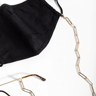 Saachi Style Linked-Up Convertible Necklace Mask Holder