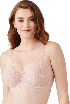 Retro Chic Full-Busted Underwire Bra 855186 (Rose Dust) Women's Bra