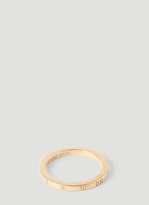 Number Logo Engraved Ring-AA