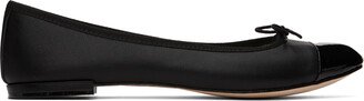 SSENSE Exclusive Black Flora Ballerina Flats