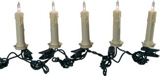 10-Light Clip-On Candle Light Set