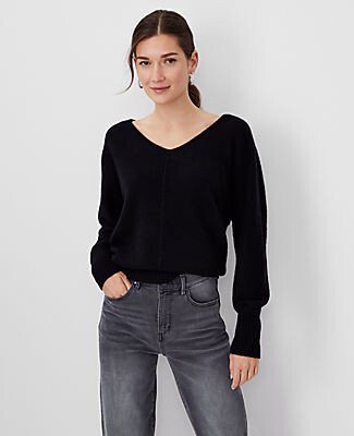 Cashmere Wedge Sweater