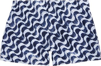 Blue Waves Boxers