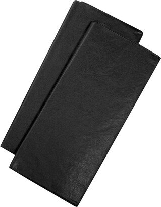 Unique Bargains Gift Wrap Tissue Paper Black 20x26 for Gift Bag Wedding Party 20 Sheet
