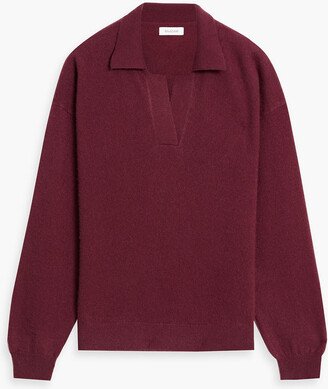 Cashmere polo sweater-AE