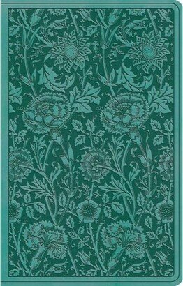 Barnes & Noble Esv Premium Gift Bible (TruTone, Teal, Floral Design) by Crossway