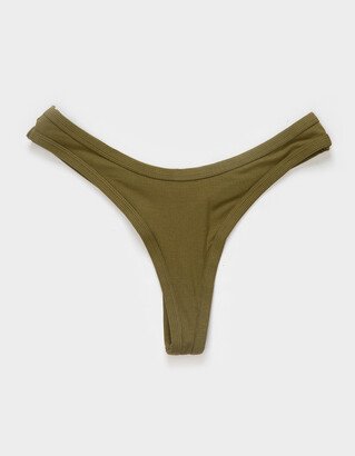 LOVE LIBBY Rib High Cut Thong