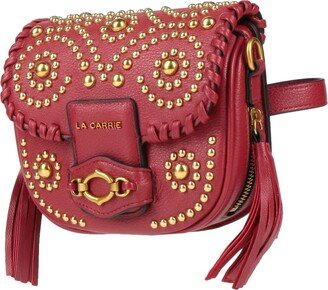 LA CARRIE Bum Bag Brick Red