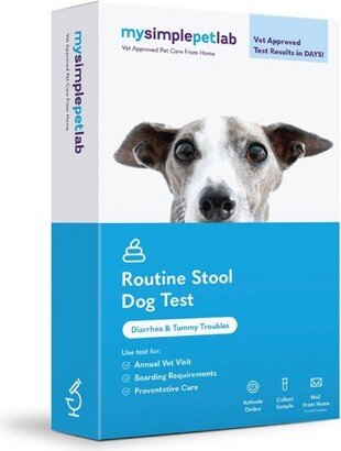 MySimplePetLab Dog Routine Stool Test Kit