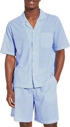 Stripe Sandwashed Organic Cotton Short Pajamas