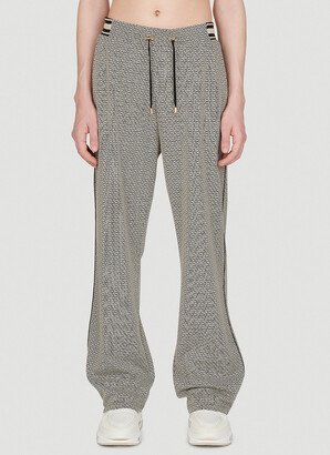Mini Monogram Jacquard Pyjama Pants - Man Track Pants Grey L