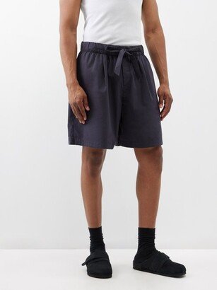 Birkenstock x Tekla Oversized Organic-cotton Pyjama Shorts