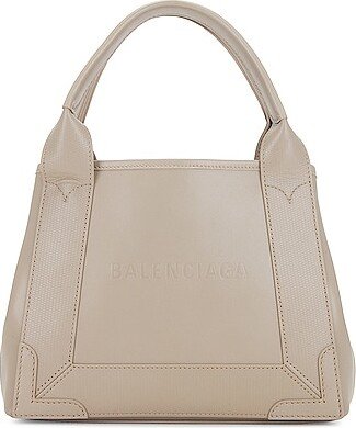 Xs Navy Cabas Bag in Taupe