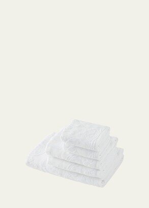 Dolce&Gabbana Casa DG Logo 5-Piece Cotton Towel Set-AA