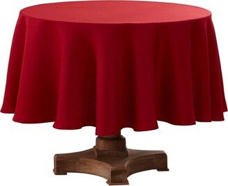 Teflon 70 Microfiber Addison Eco Elite Round Tablecloth Red