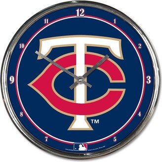 Wincraft Minnesota Twins Chrome Wall Clock