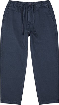 Kurt Cropped Cotton-twill Trousers
