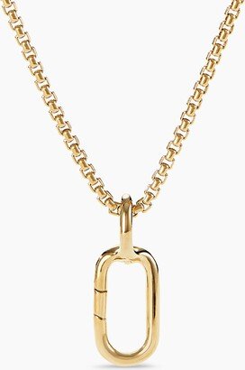 Lexington Amulet Holder in 18K Yellow Gold Women's