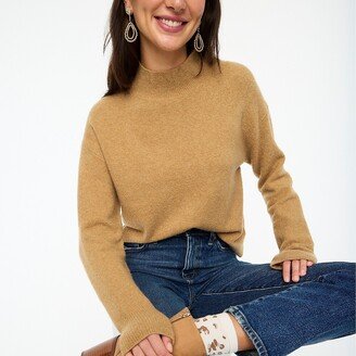 Women's Mockneck Sweater In Extra-Soft Yarn-AA