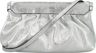 Luzes Metallic Clutch Bag