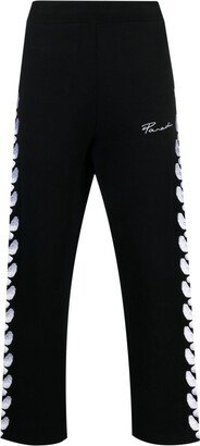 3PARADIS Unity logo-embroidered track trousers